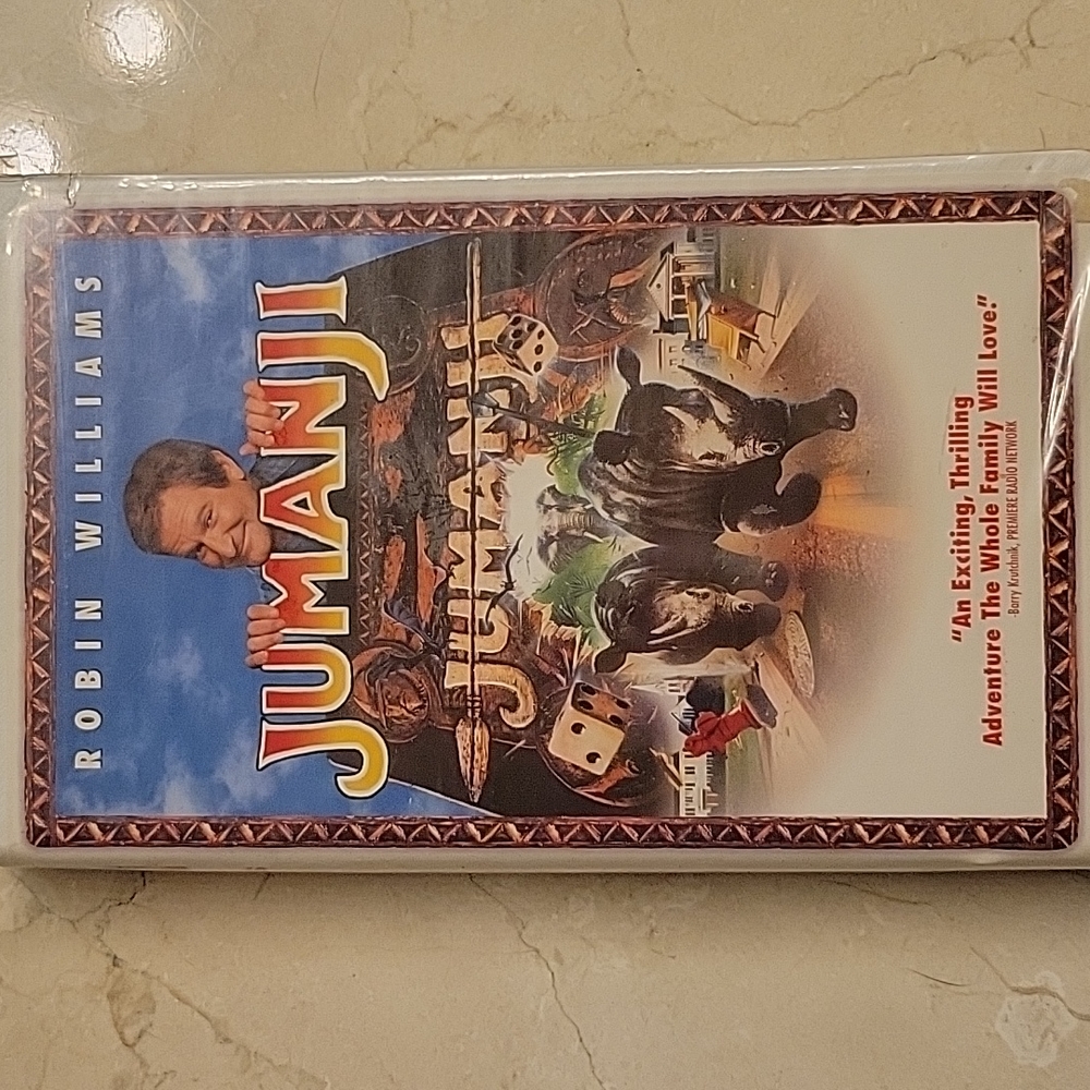 TRI STAR Jumanji VHS Tape